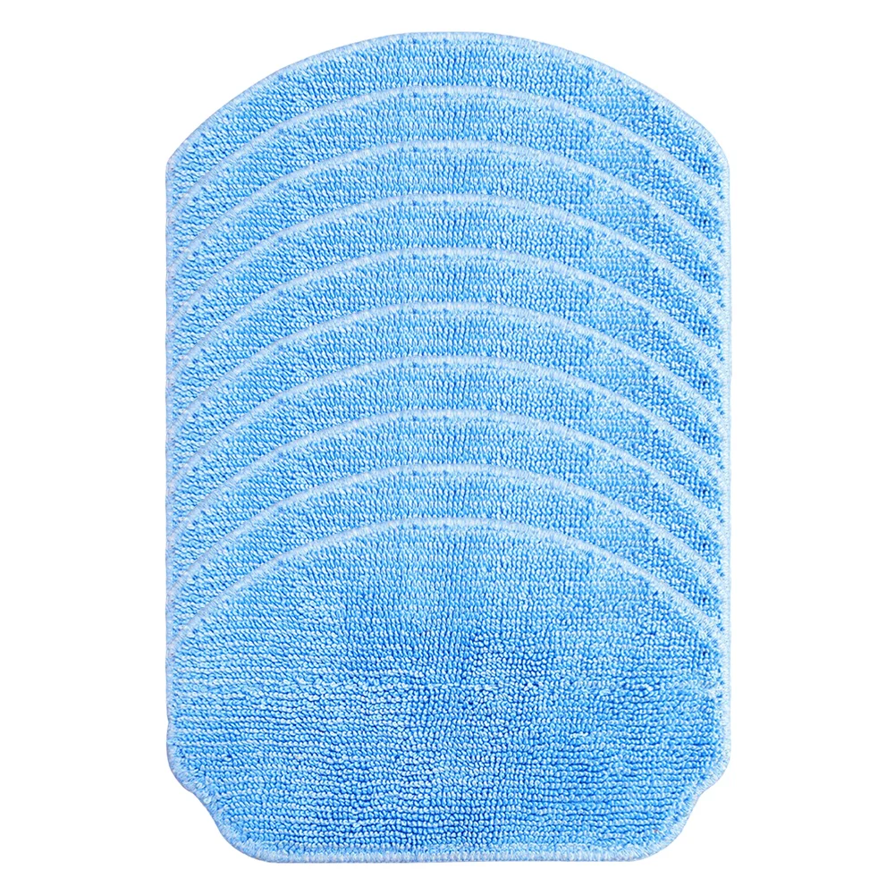 High Efficiency Mop Cloths for Nedis WIFIVCR001CBK Robot Vacuums Select from 4 or 10 Piece Kits to Enhance Cleaning