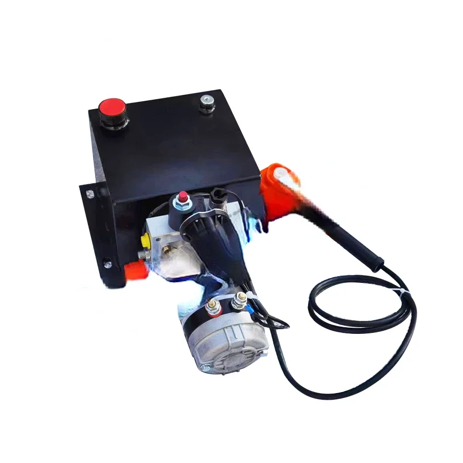 Truck Trailer Accessories hydraulic power pack unit 12v 24v dc single action For Folding Equipment Ramps