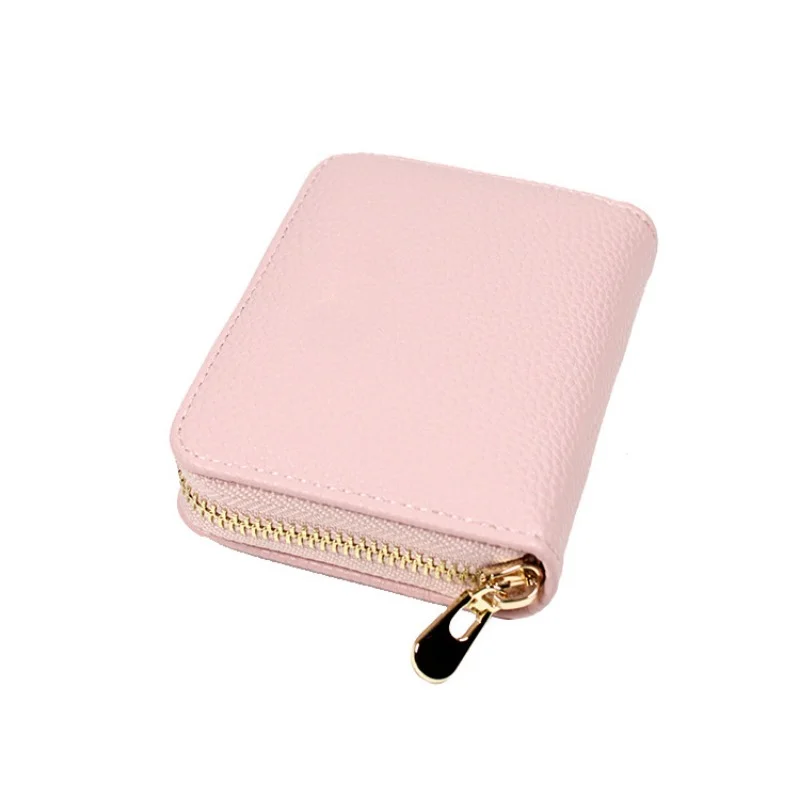 Women's Zipper Small Fresh Sweet Fashion Multi-card ID Bag