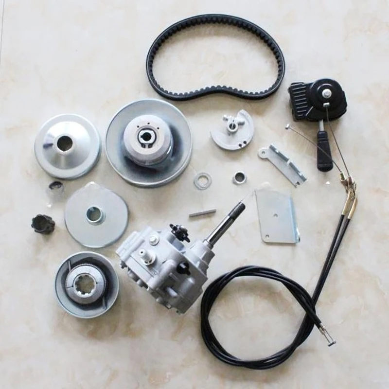 Go-Kart Torque Converter Kit with Reverse - Complete Integrated Transmission for Easy Setup & Better Performance