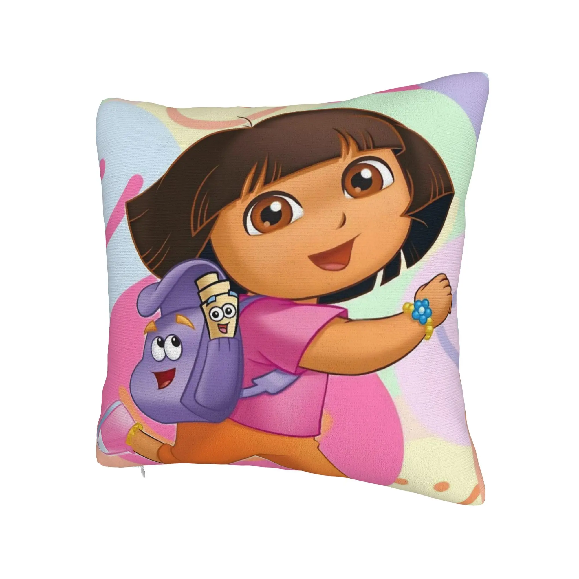 D-Doras The Explorers Pillowcase Accessories Printed Cushion Cover Decoration  Pillow Case Cover Home Multiple Sizes