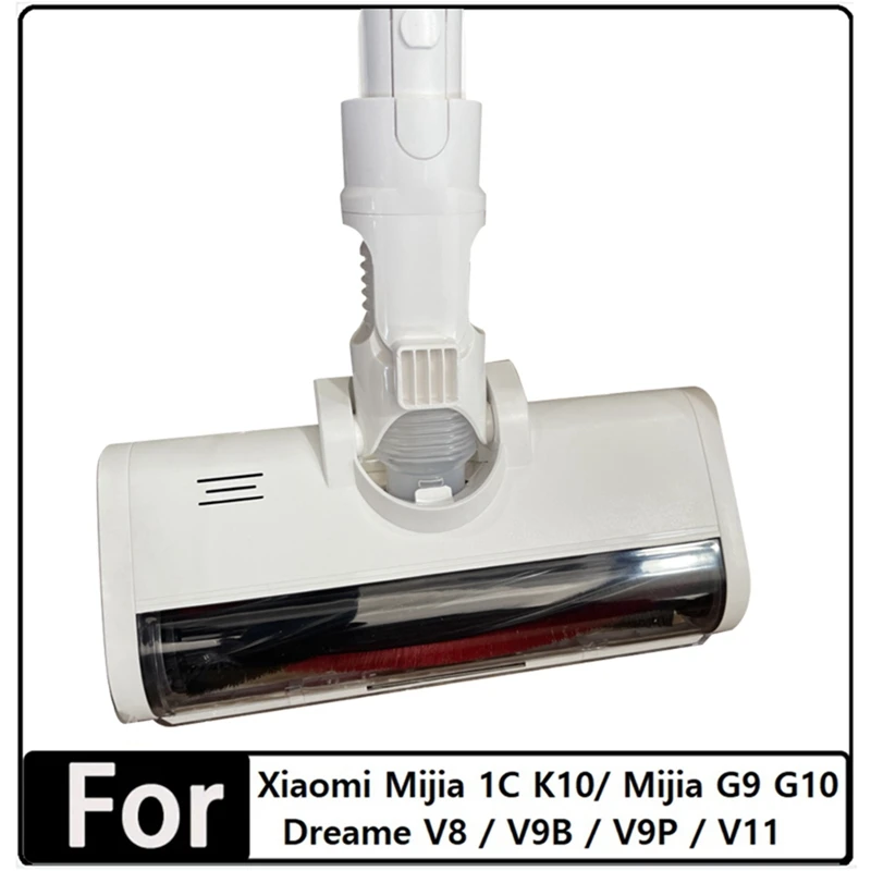 

For Xiaomi K10/G10 Xiaomi 1C/ Dreame V8/V9B/V9P/V11/G9 Vacuum Cleaner Accessories Parts Electric Floor Brush Head With LED Light