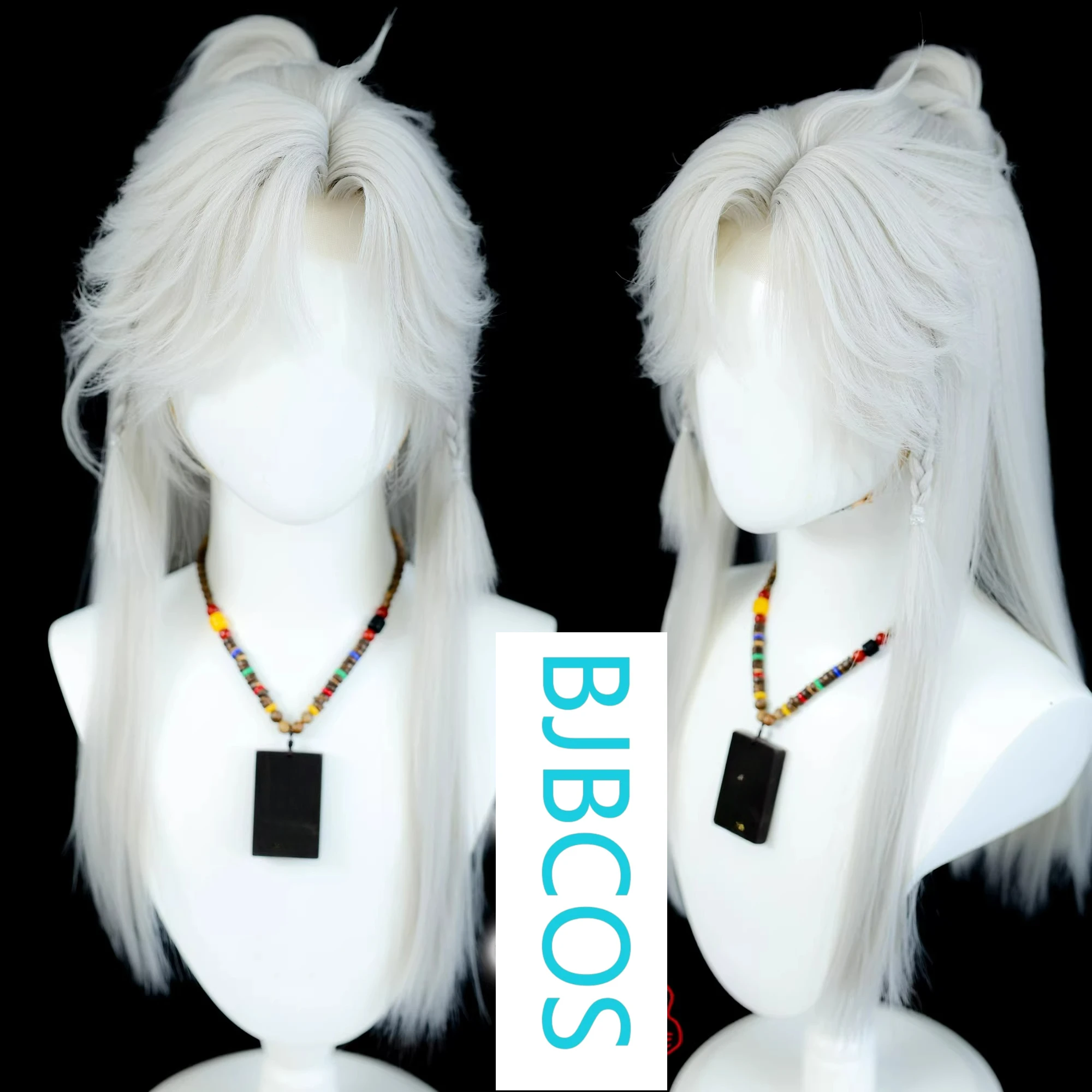 

[Styled Wig]Ordinary Immortal Cultivation Legend Silver Moon Lace Front Wig COS Style Wig Set