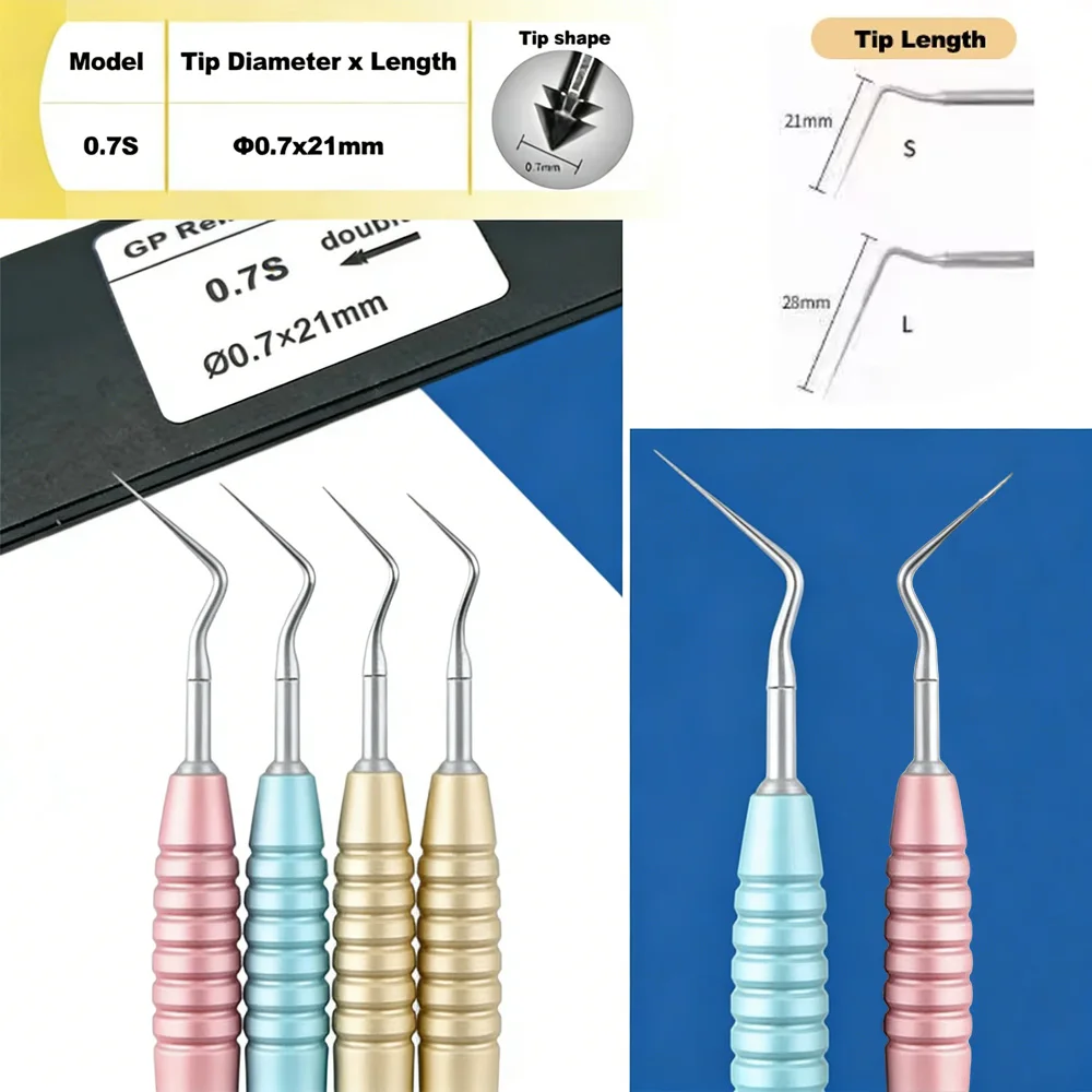 

Professional Dental GP Remover Endo GPRS Root Tip Extractor for Gutta Percha & Foreign Body Endo Instruments