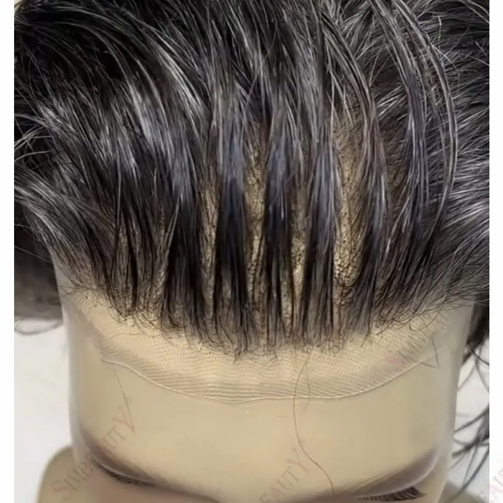 

Серые волосы, мужской парик, системы человеческих волос, дышащее швейцарское кружево, мужской капиллярный протез, отбеленные узлы, натуральный шиньон