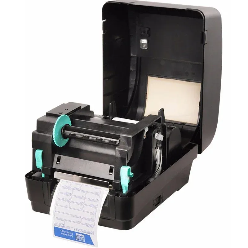 Imagem -02 - Xprinter Impressora de Transferência Térmica Xp-h500be Papel de Prata Etiqueta Lavando Roupas Preço de Jóias Adesivos