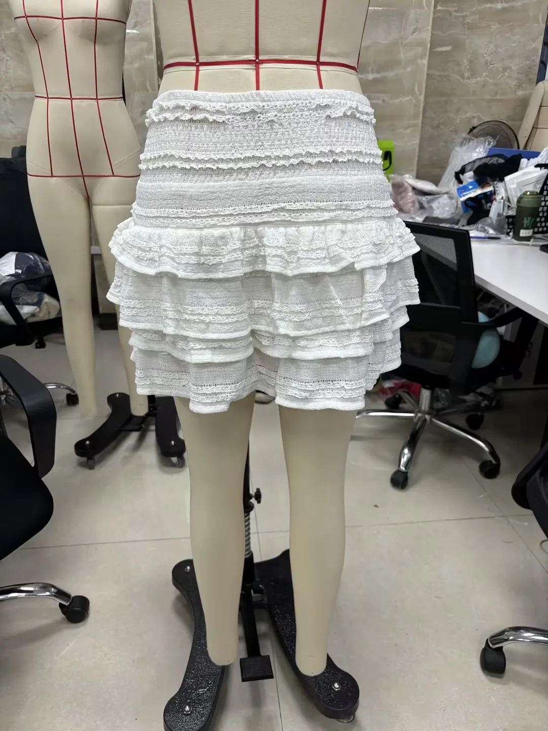 

y2k Ruffles Mini Skirts Women Sweet Kawaii Low Waist Layered A Line Skirts Summer Korean Fashion Ball Gown Skirts Streetwear