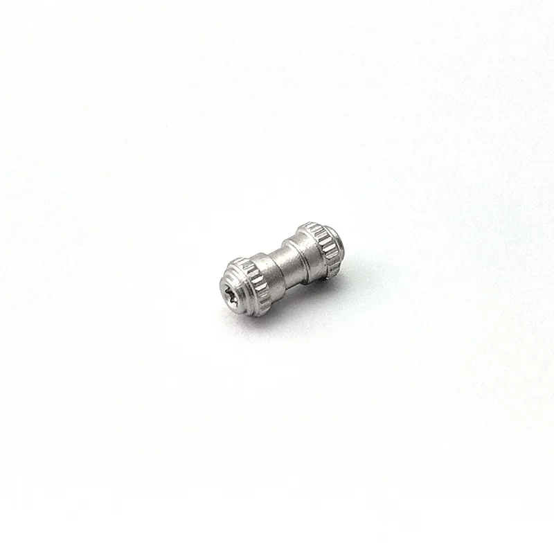 2 Sets/lot 416 Stainless Steel Material Folding Knife Thumb Push Screw Button Stud Nail 4MM Hole 2.3-3MM Thickness DIY Make Part