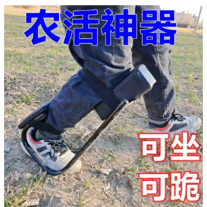 Ergonomic Kneeling Stool Agricultural Garden Work Knee Rest Random Color