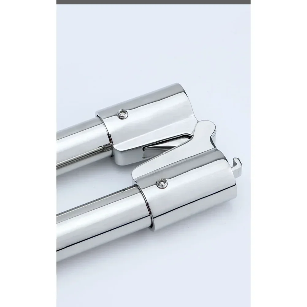 316 Stainless Steel Swivel Pipe Connector with Clip-On Snap Buckle for Reliable For Yacht and Boat Pipe Fittings