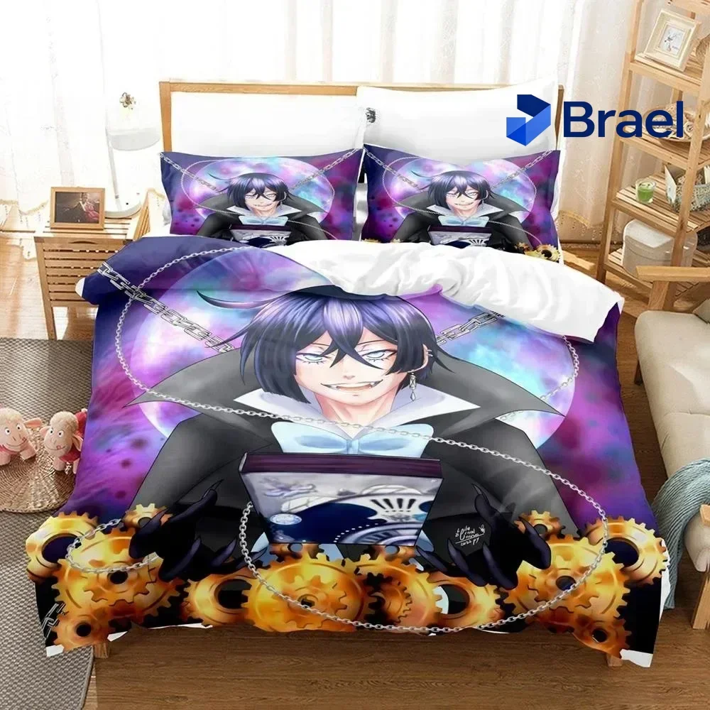 Exquisite 3D Print Anim The Case Study Of Vanitas Bedding Set Single Twin Full Queen King Size Bed Set Adult Kid Bedroom Duvet C