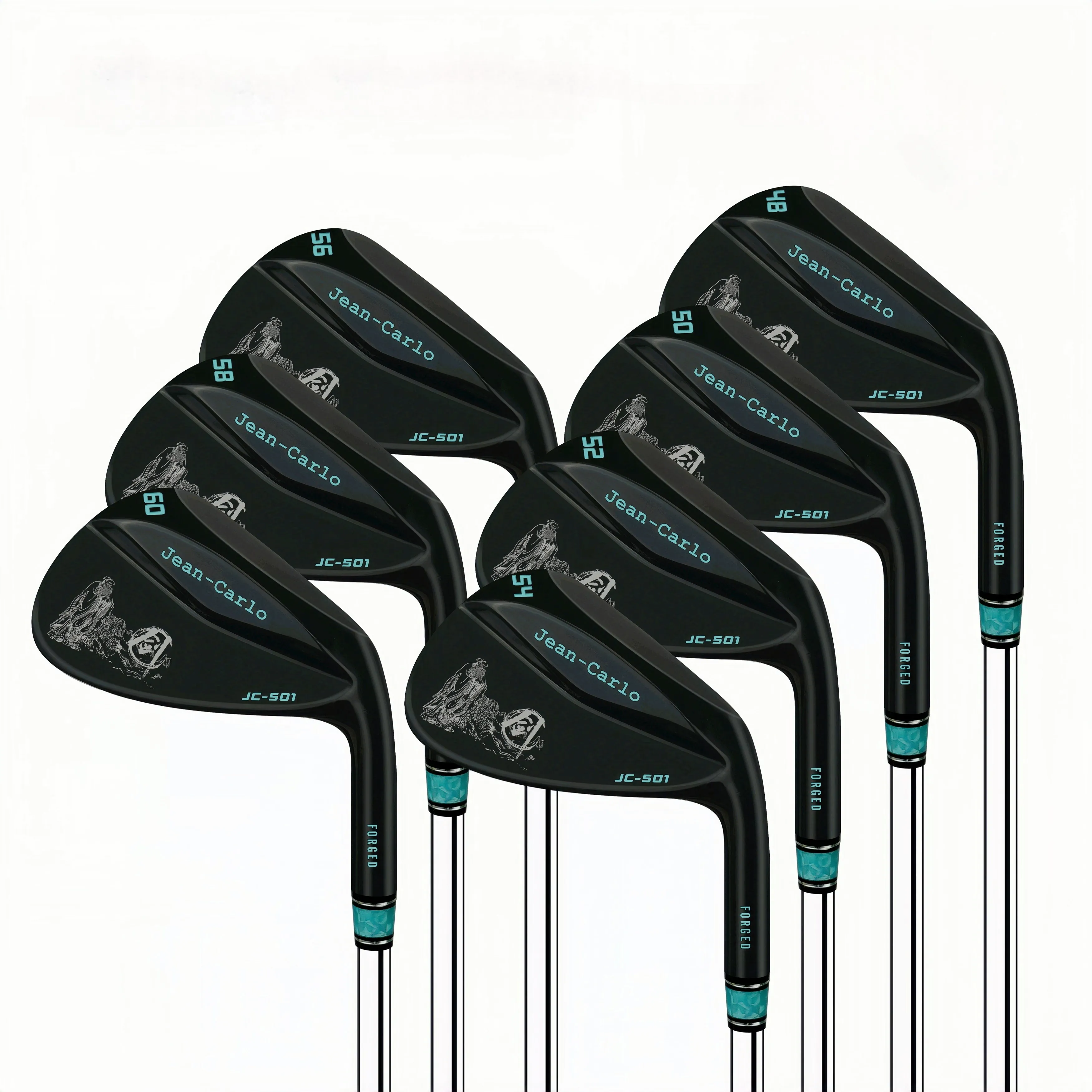 

2025 New Design Jean Carlo JC501 Forged Golf Wedge Sand Lob Wedge with Precision Grooves, High Spin Control for Bunker & Short