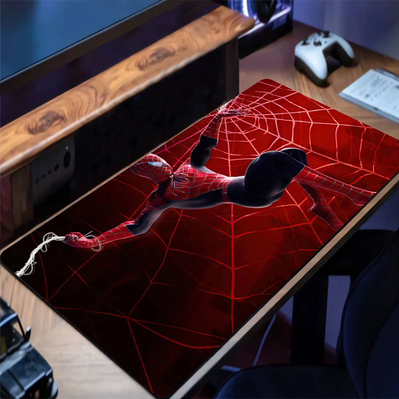 Mouse Pad S-spider Man Laptop Gaming Desk Mat Mousepad Fashion Brand Anime Office Computer Carpet Gamer Keyboard Pad