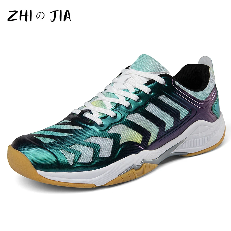 New Spring and Autumn Badminton Shoes Breathable Men's Women's Anti Slip Training Footwear Couple Outdoor Leisure Sneaker 36-46