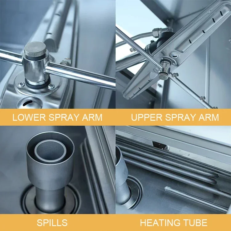 Tableware Dish Cleaning Machine Washing Machine China Dishwasher Automatic Dishwashing Machine