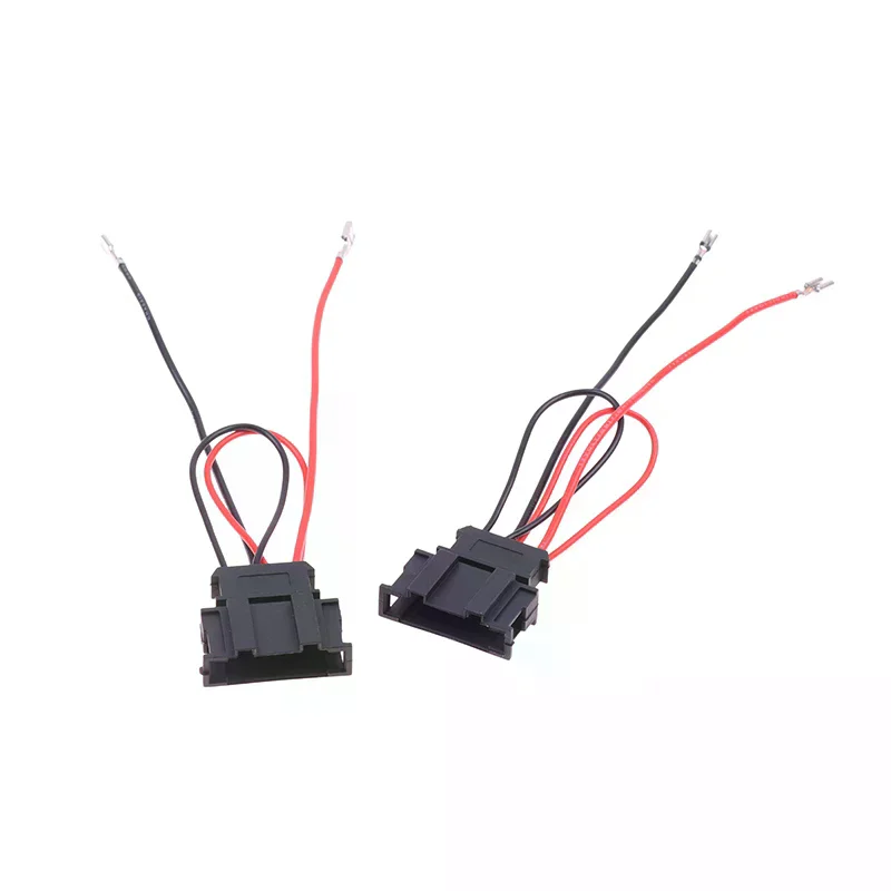 2Pcs Car Speaker Wire Harness Adaptor Replace Vehicle Connection Plug Cable Connector for Golf for Seat for Passat
