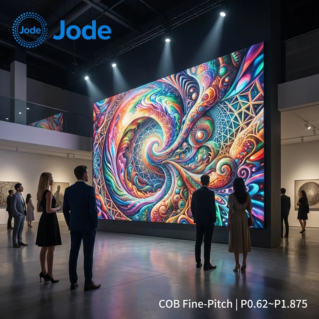 Jode  Ultra Slim Cob Micro 4K 8K P0.9 P1 P1.2 P1.25 P1.5 P1.56 16:9 Indoor Curved Led Screen Pantalllas Led Display Video Wall