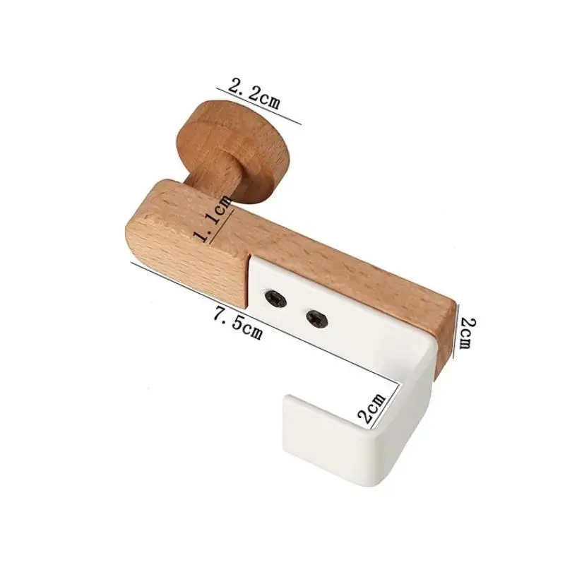 1/6Pcs Premium Stainless Steel Door Hooks Rustproof Storage Hanger for Coats Towels Keys Clothes Balcony Bathroom Home
