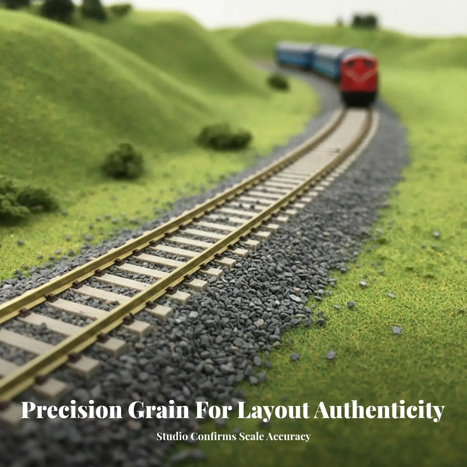 Railroad Ballast Crushed-Rock Railway Ballast Natural for Modelers