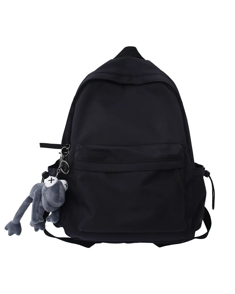 

Versatile backpack fashion travel large capacity backpack simple texture computer bag campus high value student schoolbag