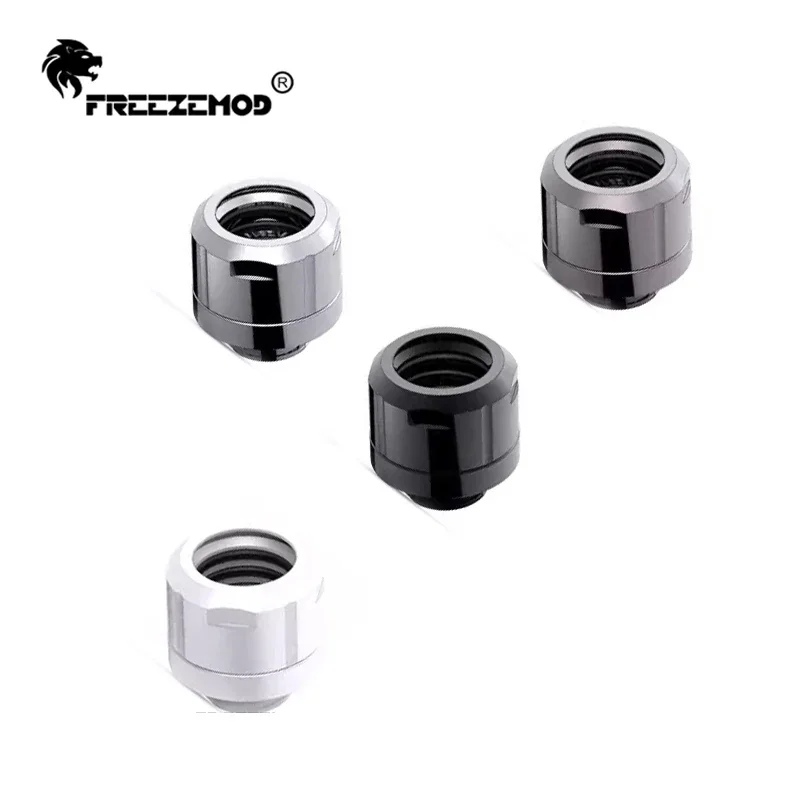 

FREEZEMOD 4-уплотнительные кольца OD14 мм, жесткий фитинг для трубок PETG PMMA, быстроразъемный шестигранный ключ с водяным охлаждением