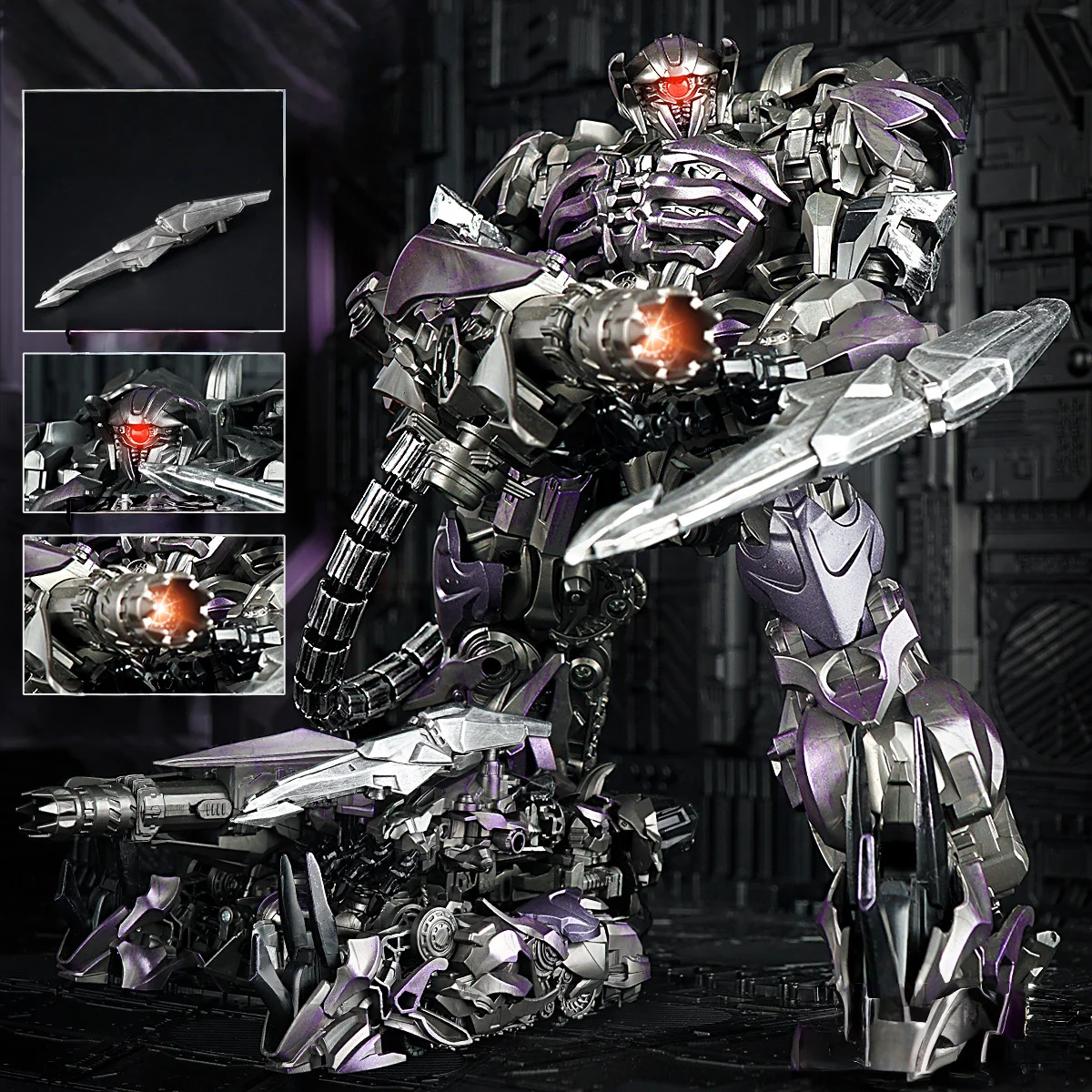 TW1029 변신 장난감 메가탱크 갈바트론 아이언하이드 쇼크웨이브 액션 피규어 로봇 컬렉션 영화 변형 모델 선물