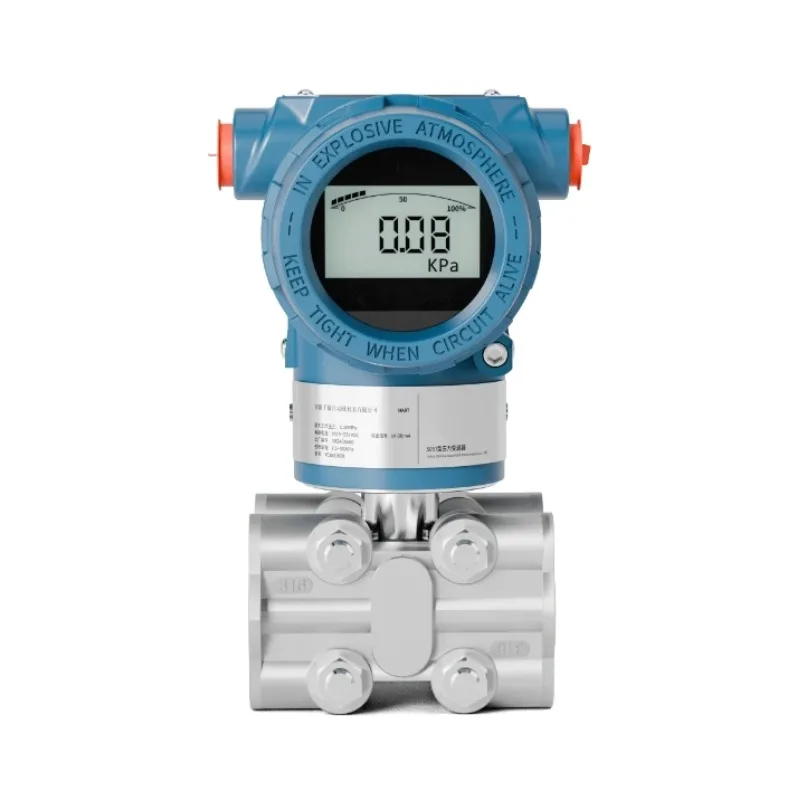 3051 Differential pressure transmitter Single and double flanged mi-cro capacitance high precision monocrystallin