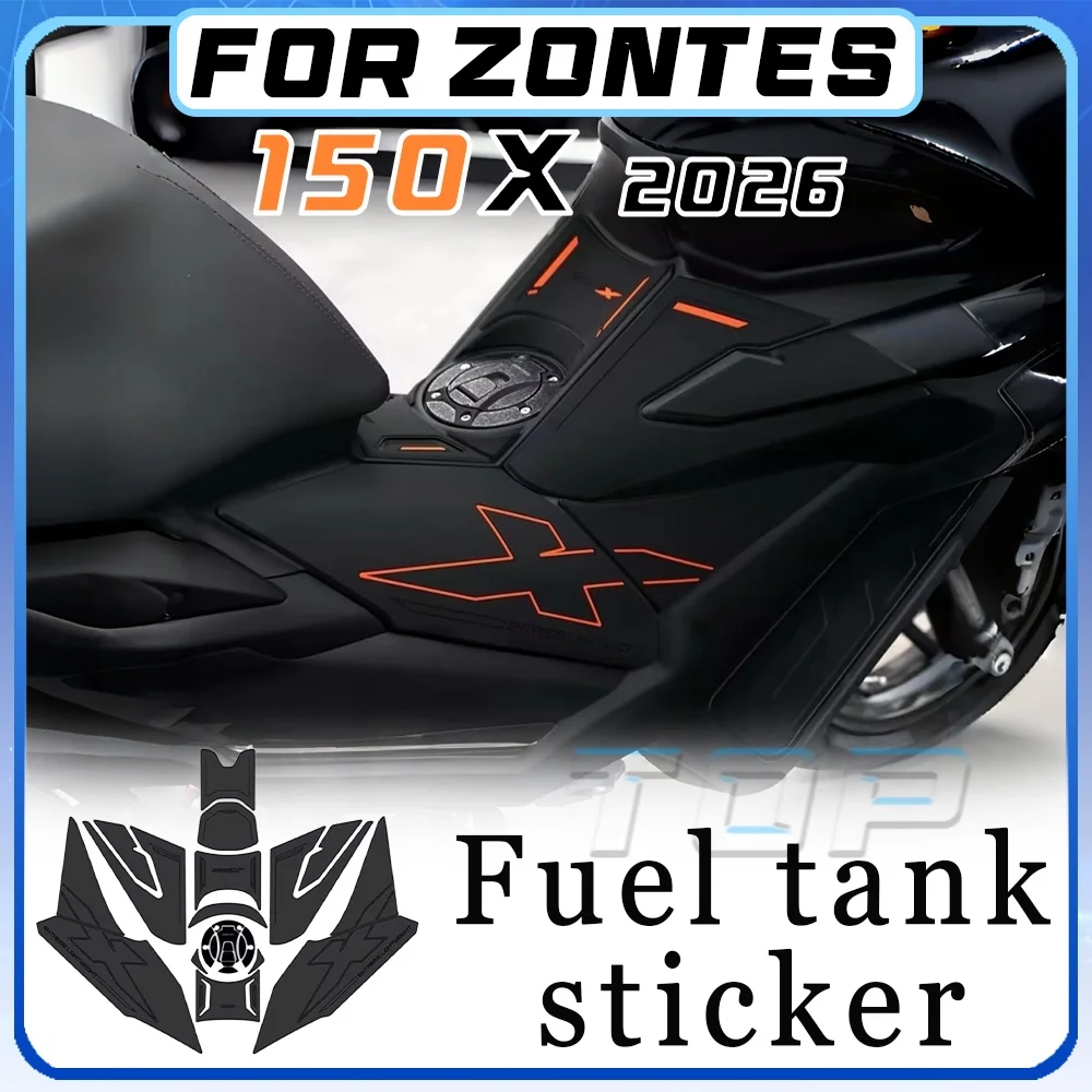 

For 2026 ZONTES 150X thickened body for scratch protection for 150x 150X 150 X X 150 fuel tank sticker