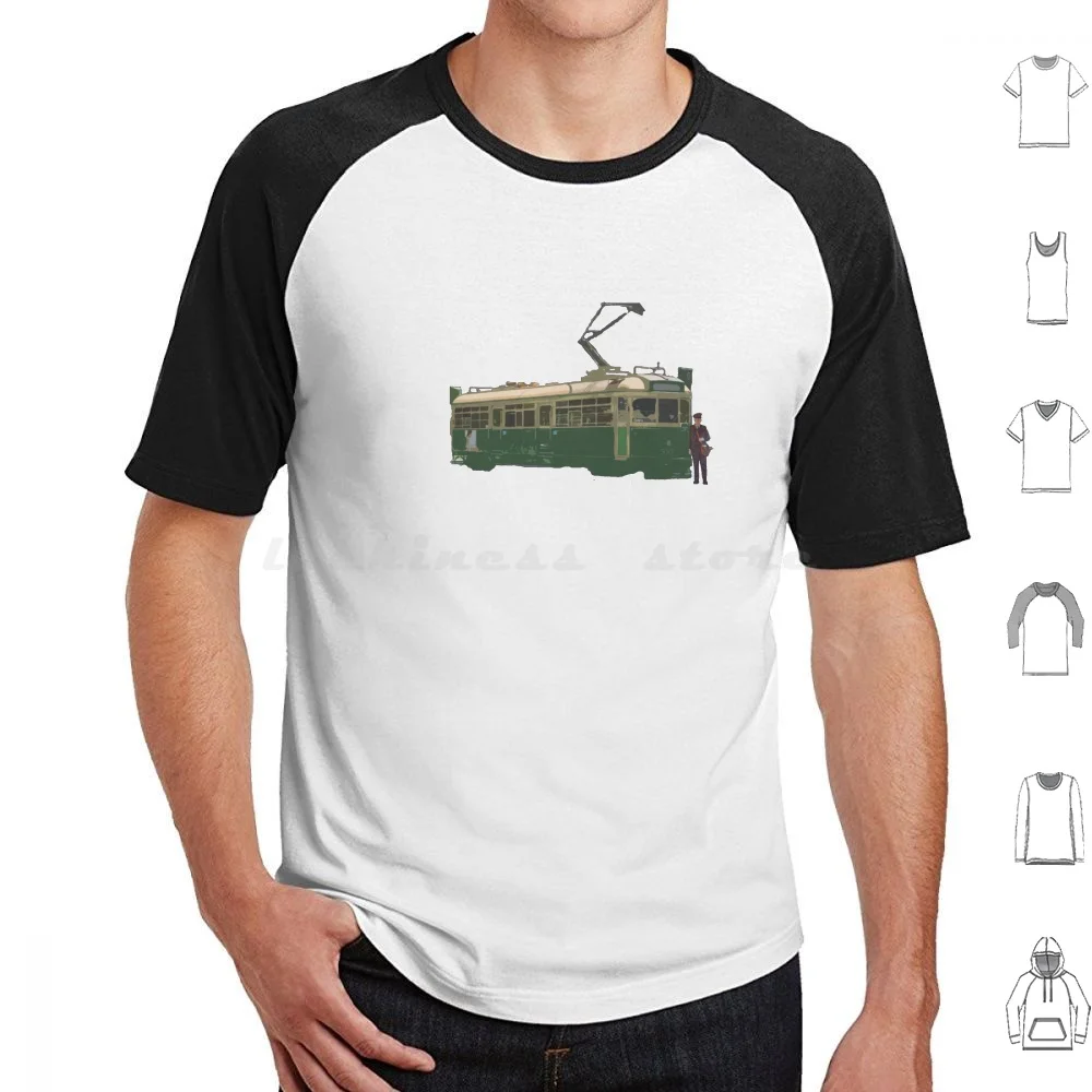 W Class Tram & Conductor V2 T Shirt Men Women Kids 6Xl Conductor Melbourne Melbourne Icon Tram Vintage W Class