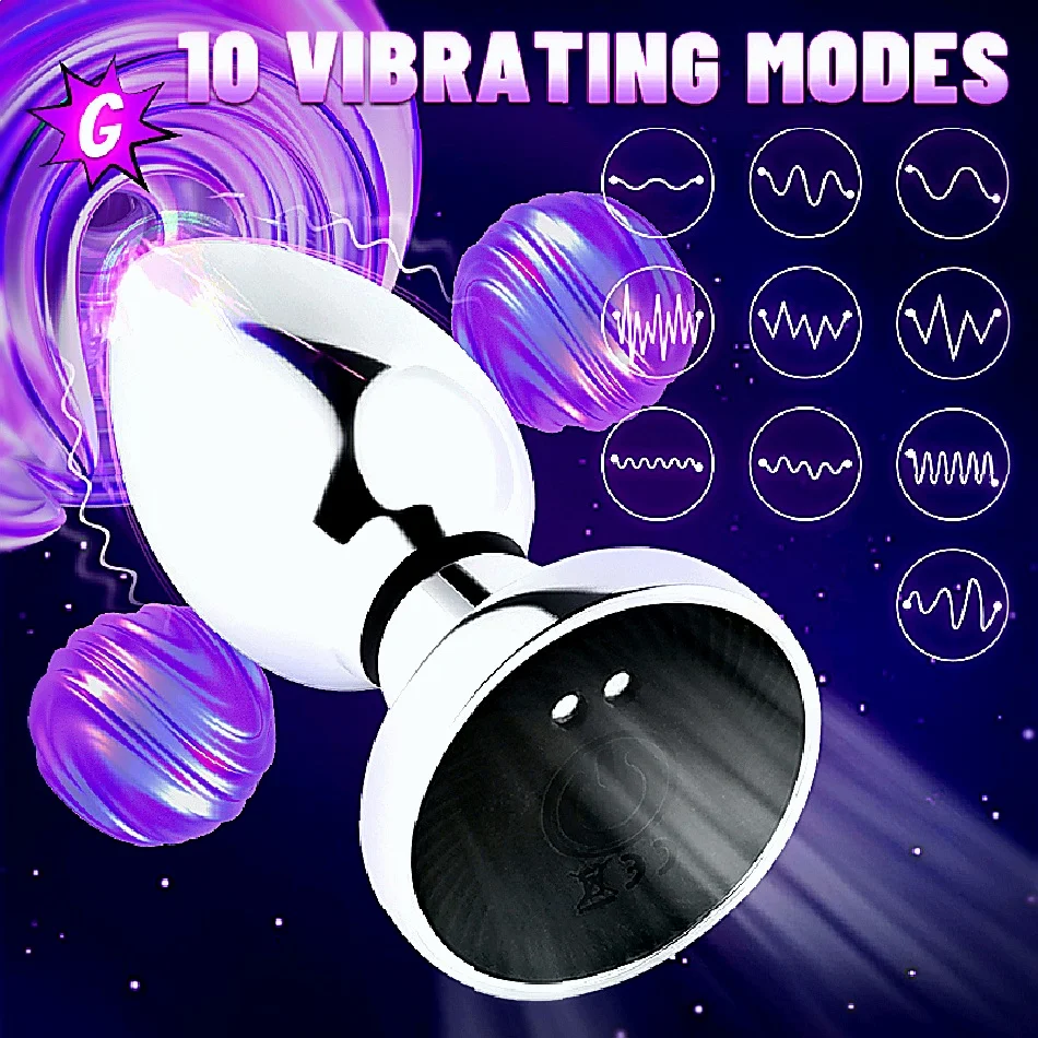 المكونات المعدنية الشرج التحكم عن بعد جهاز تدليك للبروستاتا الكبار لوازم بعقب المكونات هزاز الرجال النساء الجنس لعب صدمة كهربائية تهتز #6