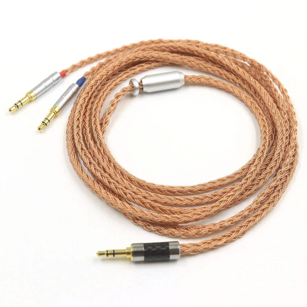 

16Cores 3.5 4.4mm 4 pin Xlr Headphone Cable For Hifiman Sundara Ananda HE1000se HE6se he400i he400se Arya