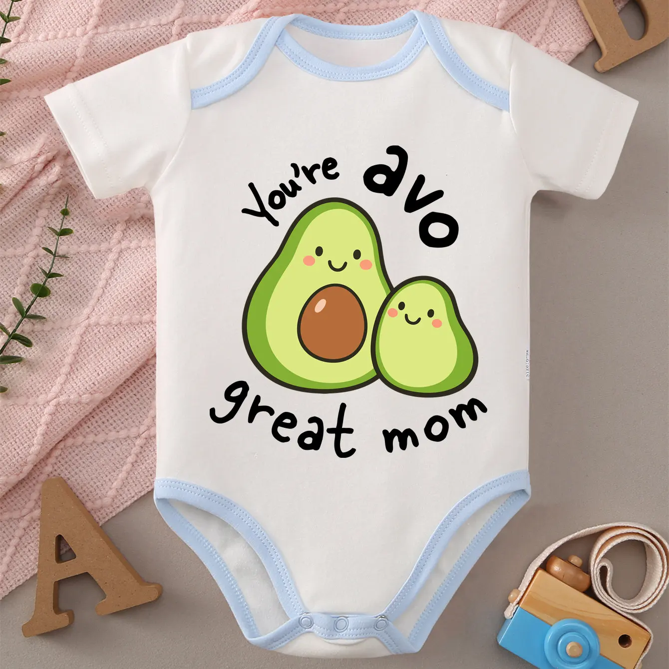

Комбинезон из чистого хлопка с принтом Happy Family Mom & Dad Love Me, удобная ткань для малышей, комбинезон для новорожденных от 0 до 12 месяцев