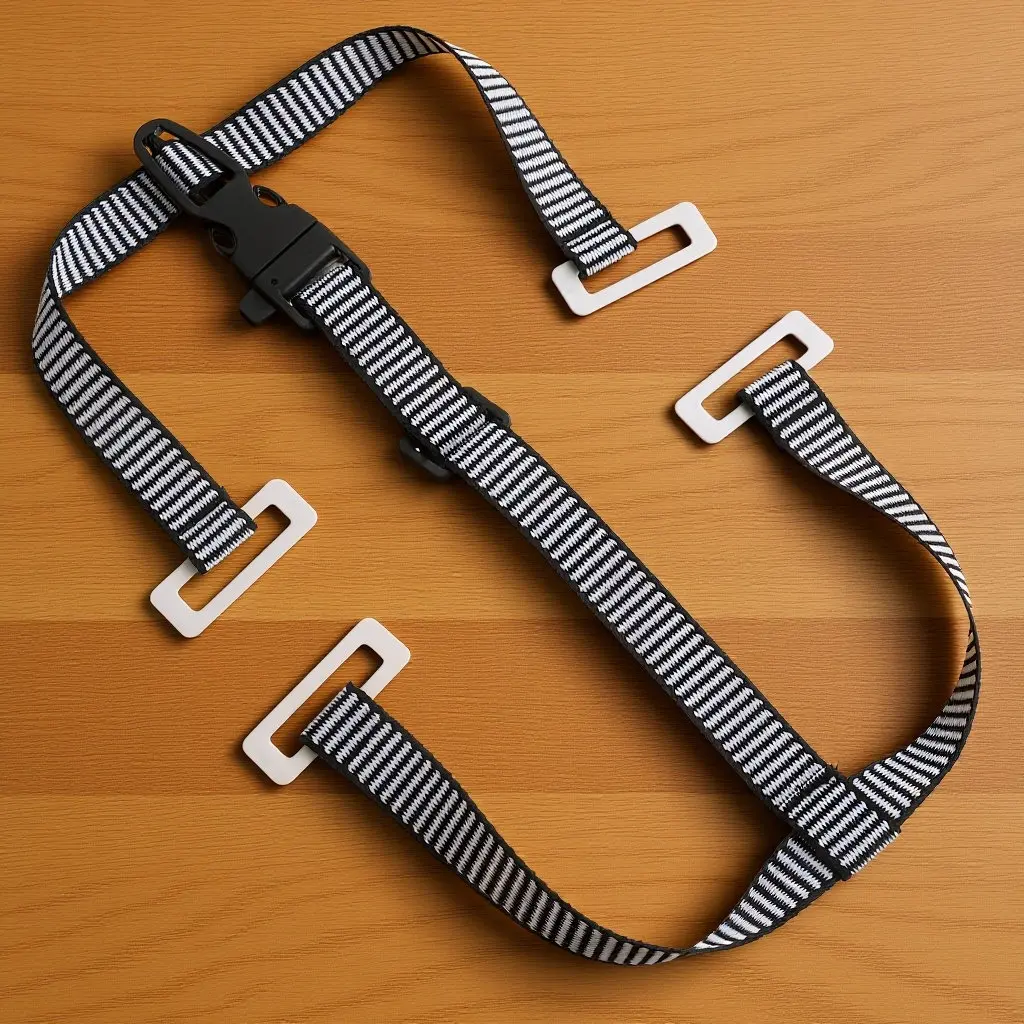 

Construction Chin Strap Adjustable Universal Fit ABS Ribbon Material Lightweight Secure Stable Hard Hat Accessories