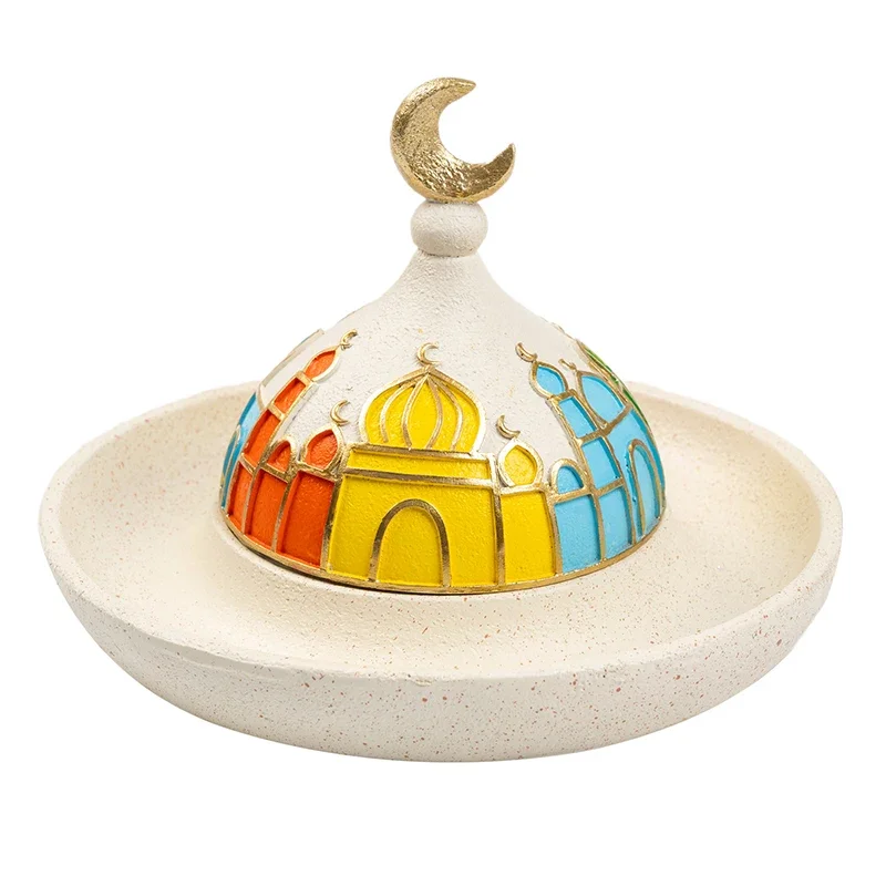 Souvenir di decorazione regalo musulmano islamico vassoio Eid di vendita caldo