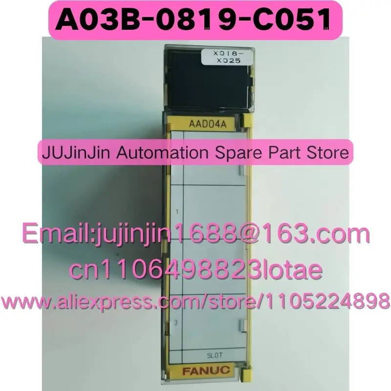 Used A03B-0819-C051 Normal Function Tested OK