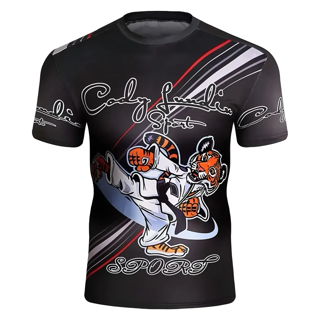 

mens summer clothing with 3D printed animal graphic t shirts round neck short sleeved tees new in tops jujitsu t shirts for men