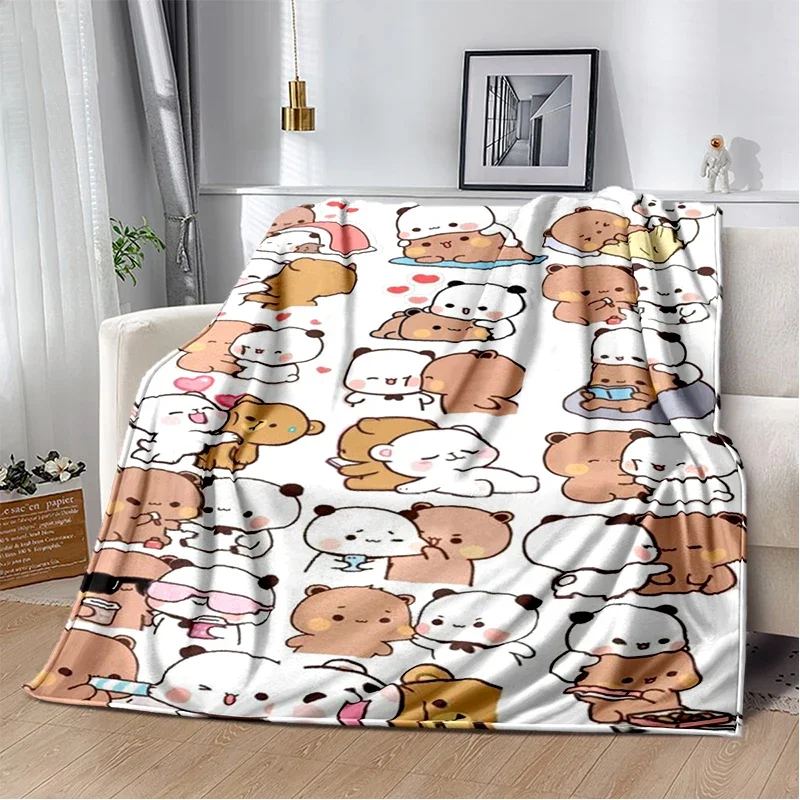 29 Style New Bubu Dudu Cute Cartoon Soft Flannel Blanket for Bed Bedroom Sofa Picnic,Throw Blanket for Cover Office Gift Kids