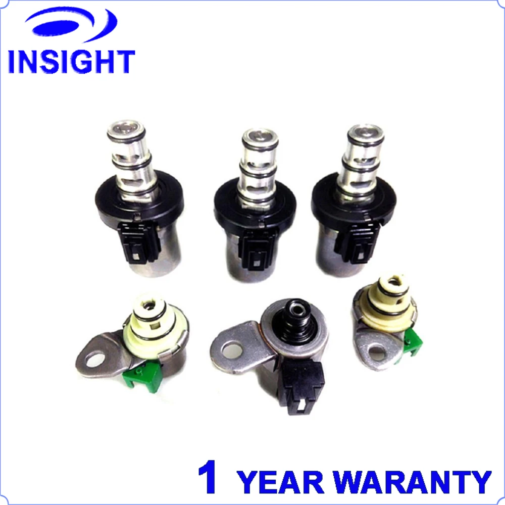 Tested 4F27E Transmission Shift Solenoid for MAZDA 2 3 5 6 D48421A D46950 FN4A-EL For Ford Focus Fiesta 6PCS