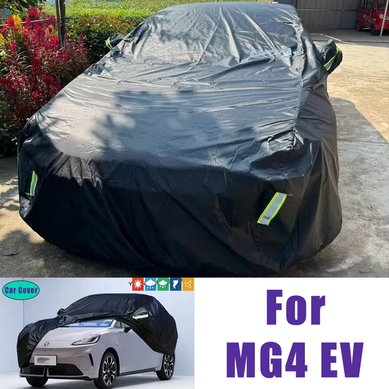 

Car Full Outer Covers Outdoor Waterproof Dustproof Sun Rain Snow Protection Exterior Car Accessories For MG4 EV