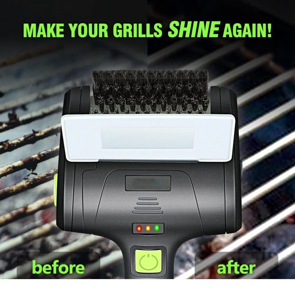 

A95I-Grill For Cleaning Brush BBQ Brush Steel Brush For Cleaning Grills Kitchen Barbecue Brush Grill Brush For Cooking