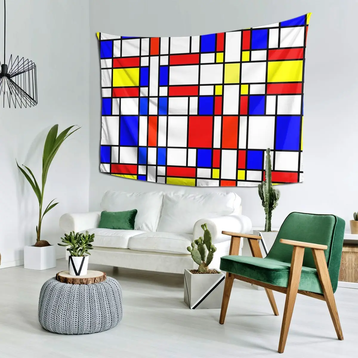 

Piet Mondrian De Stijl гобелен настенный эстетический домашний декор гобелены для гостиной спальни