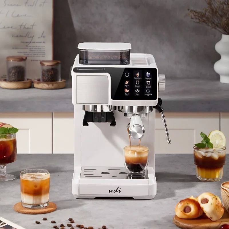 High-End Fully Automatic Espresso Machine Home/Commercial/Dorm Use Portable Cold Hot Dual-Mode Extraction Removable Drip Hotels