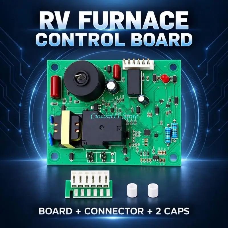 Y1UB Gas-Flow Control Board for Listed Models, Designed for Direct Installation with Four Corner Mounting Points and On-Board