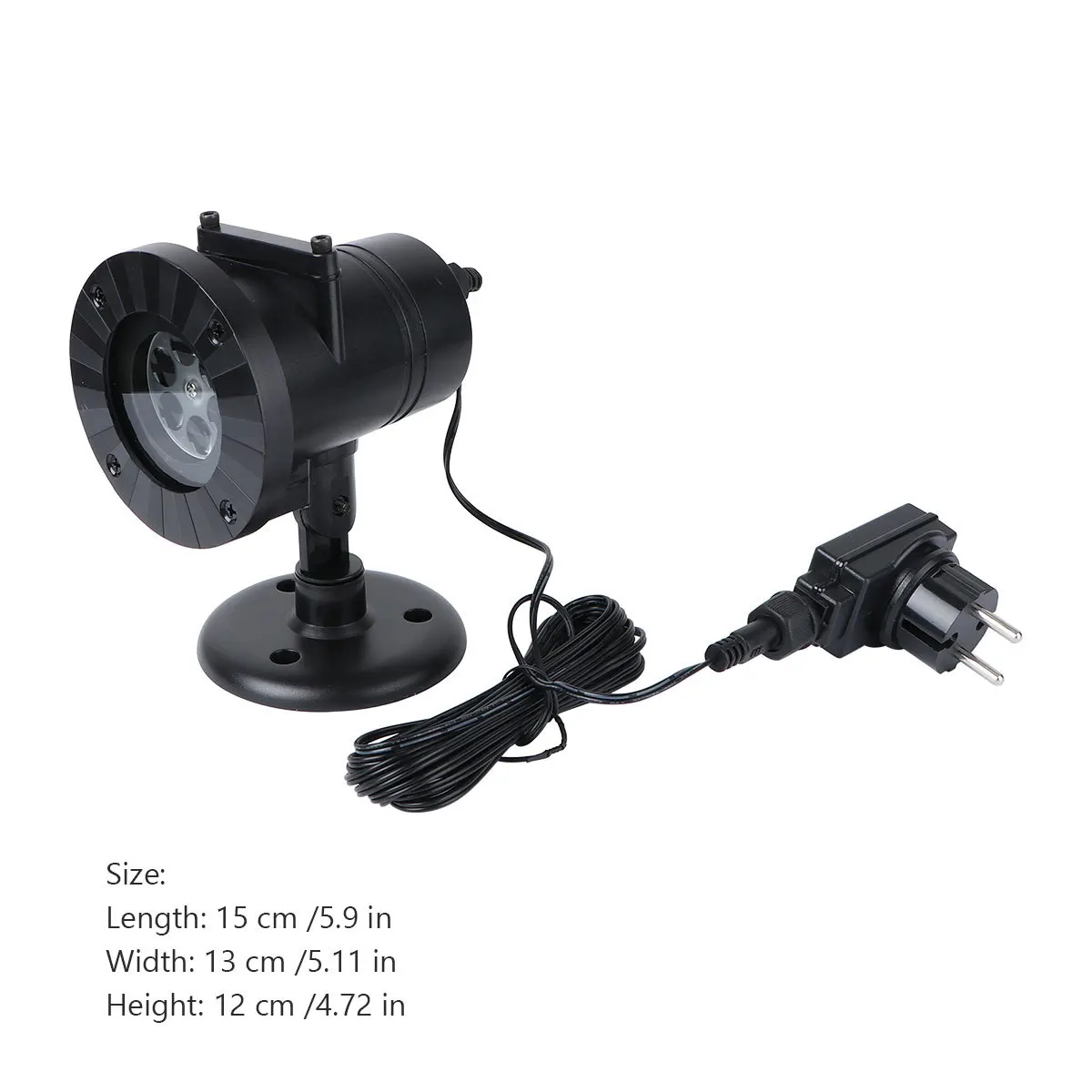 12 أنماط الأضواء في الهواء الطلق 15x12 سنتيمتر IP65 مقاوم للماء ضوء الإسقاط لقضاء عطلة حفلة عيد الميلاد هالوين الزفاف حديقة #5