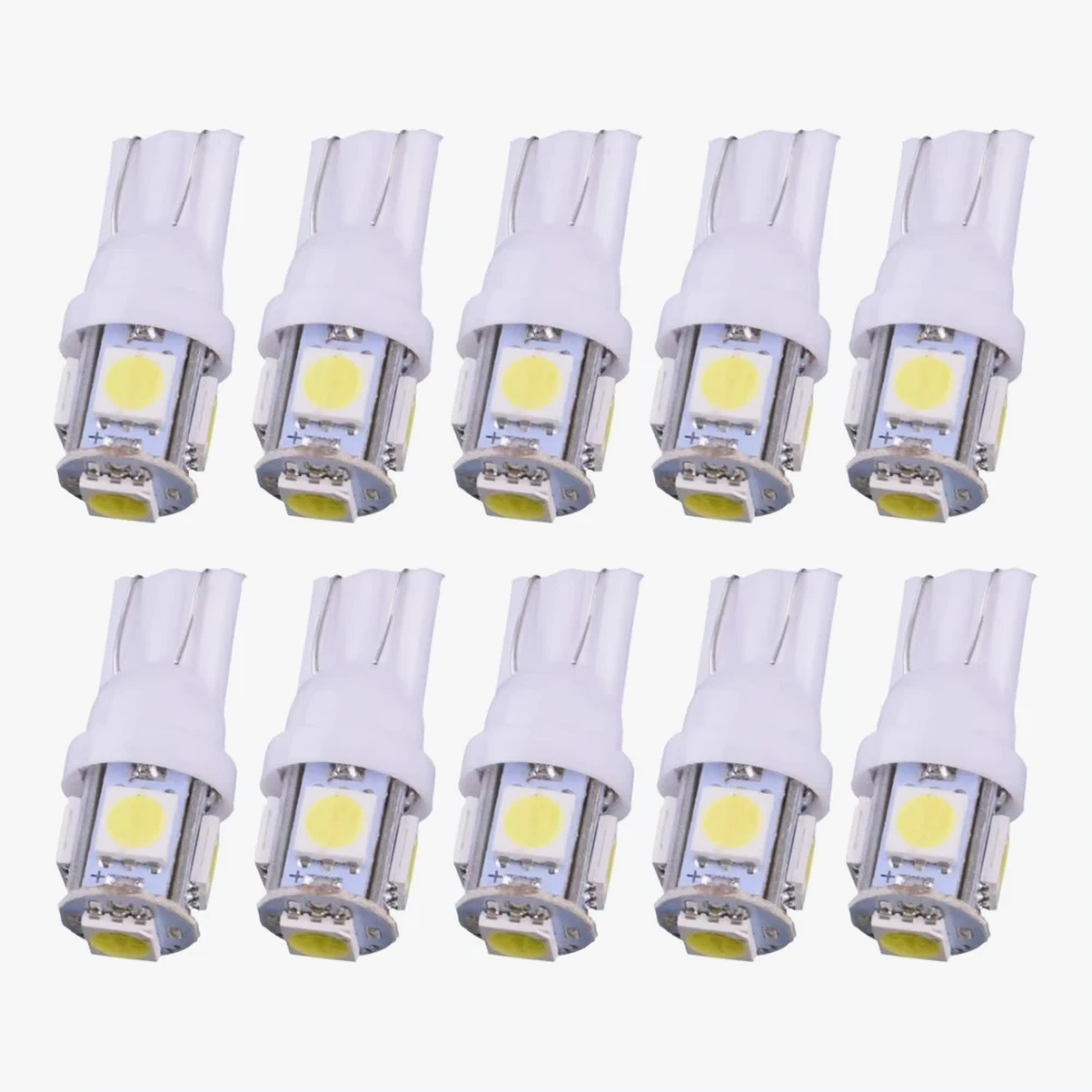 ZF-S Conjunto  10 bombillas LED para salpicaro  coche, indicador  grupo para Honda Civic 6th Gen 1996, 1997, 1998, 1999, 2000, 6