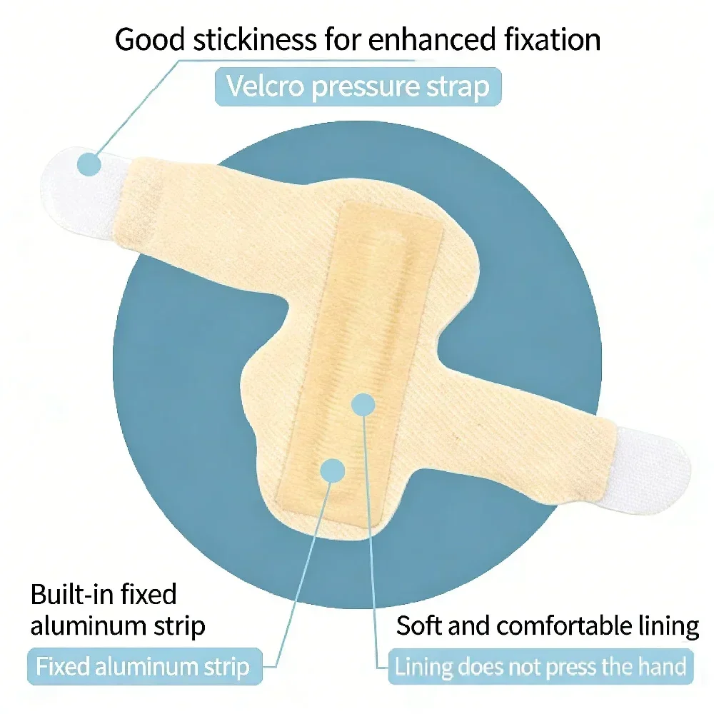 Adjustable Finger Straightener Splint, Pain Relief Fixing Brace, Finger Support for Trigger Finger, Dislocation Injury Recovery view 3