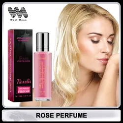 Rozen Parfum Spray Voor Vrouwen Glamour Propabele Parfum Langdurige Charme Fris Licht Geur Niet-Vettig Feromoon Spray Cadeau