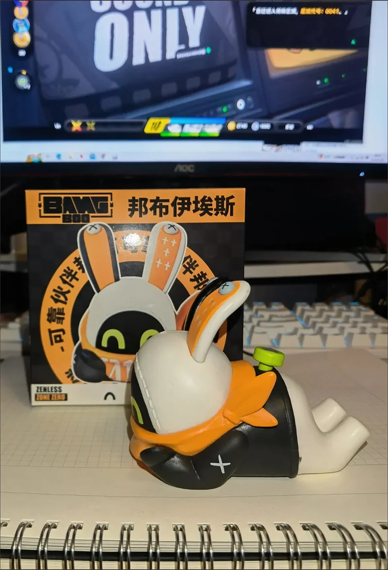 2024 Game Zenless Zone Zero Toy The Bangboo Loud Series Game Same Phone Stand Cute The Bangboo Peripheral Model Figurine Toy