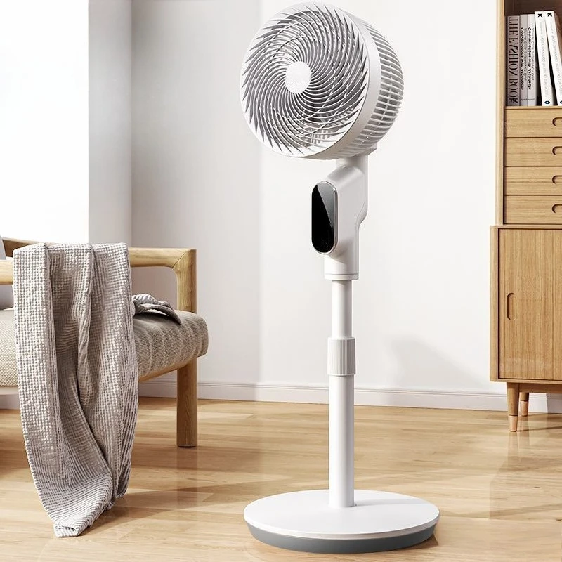 

Air circulation fan Electric fan Remote control timing Bench floor household soft sound Vertical turbo convection fan New