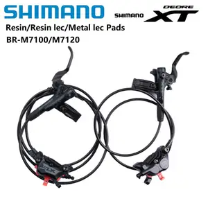 Shimano-油圧ブレーキセットslx m7100,レバー付き2ピストンブレーキ,g03パッド,オリジナルのマウンテンバイクパーツ -  AliExpress